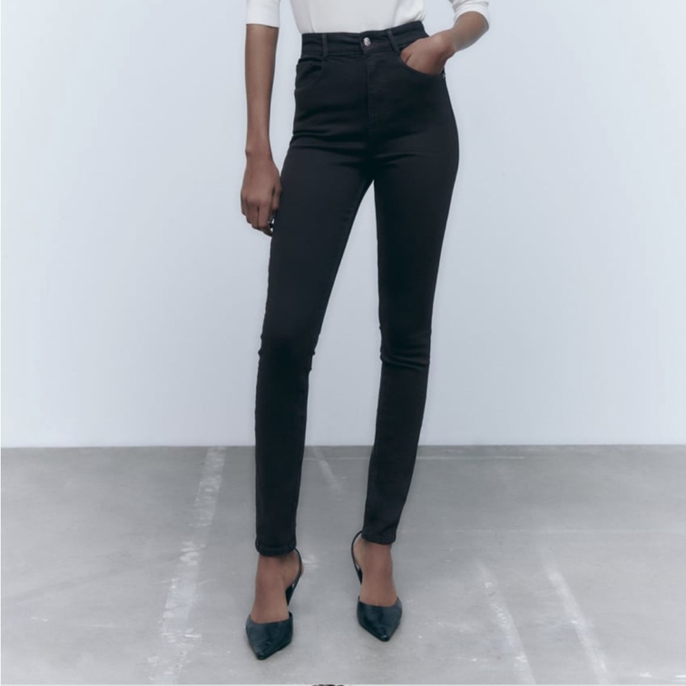 Zara High Waist Skinny Jean